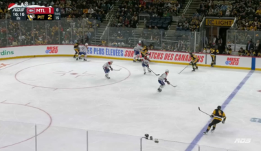 Slafkovsky and Demidov connect for a goal to tie the game in the second period