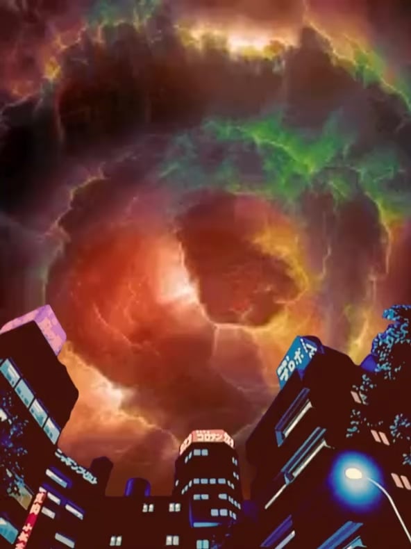 ☢️CATEGORY 5 KAIJU APPEARS OVER THE SAN ANTONIO THIS MORNING ☢️