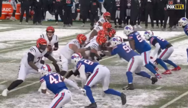 Christian Benford's pick six must have been one of thr coolest pick sixes of all time.