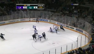 This Day in Kings’ History (2010): Anze Kopitar lobs a pass to Dustin Brown
