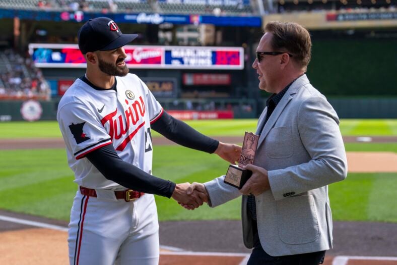 Pablo Lopez, Derek Falvey - Minnesota Twins