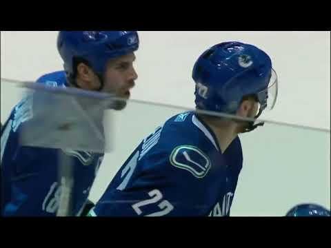 Daniel Sedin Spinorama Goal vs Flames Dec. 27, 2007 (CBC)