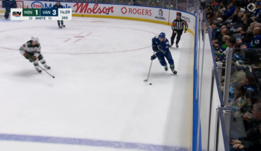 Räty the rat, steals the puck from Wallstedt and gets his second of the night.