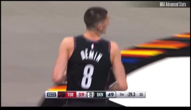 Egor Dëmin 16 PTS | 5 REBS | 2 STL | 3 AST | 4 3PM | +24 (+/-) | VS The Raptors