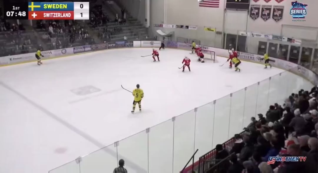 [LGRWProspects]Eddie Genborg(2nd Round’25) With 2 goals🚨🚨 last night. 1. Nice tip at the net front 5v5 2. Good back door tap in on the power-play #LGRW