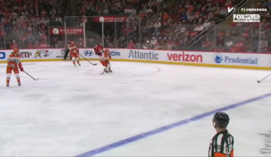 Drew Helleson with the primary assist