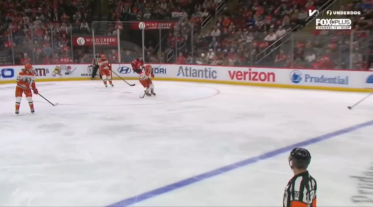 Drew Helleson with the primary assist