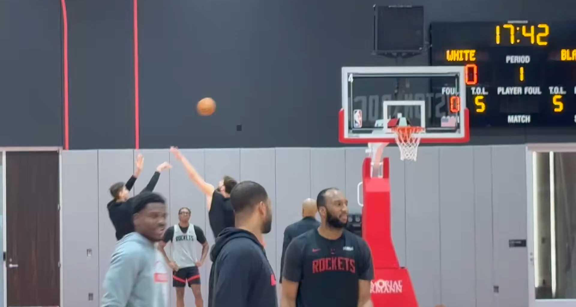 Sengun returned to practice today 💪💪💪