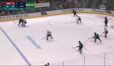 Protas drop-pass on a breakaway