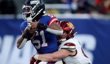 Abdul Carter was New York Giants' highest-graded player in Week 15 loss (91.2) - Dan Benton