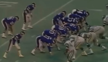 With 30 seconds left and no timeouts, Herman Edwards returns a fumble for a touchdown. After this, the QB kneel was introduced. (1978)