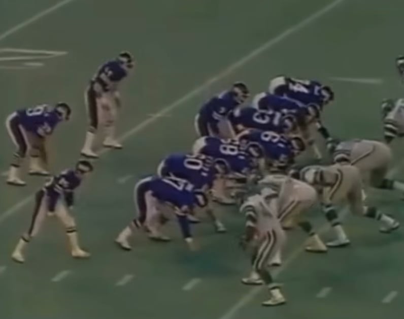 With 30 seconds left and no timeouts, Herman Edwards returns a fumble for a touchdown. After this, the QB kneel was introduced. (1978)