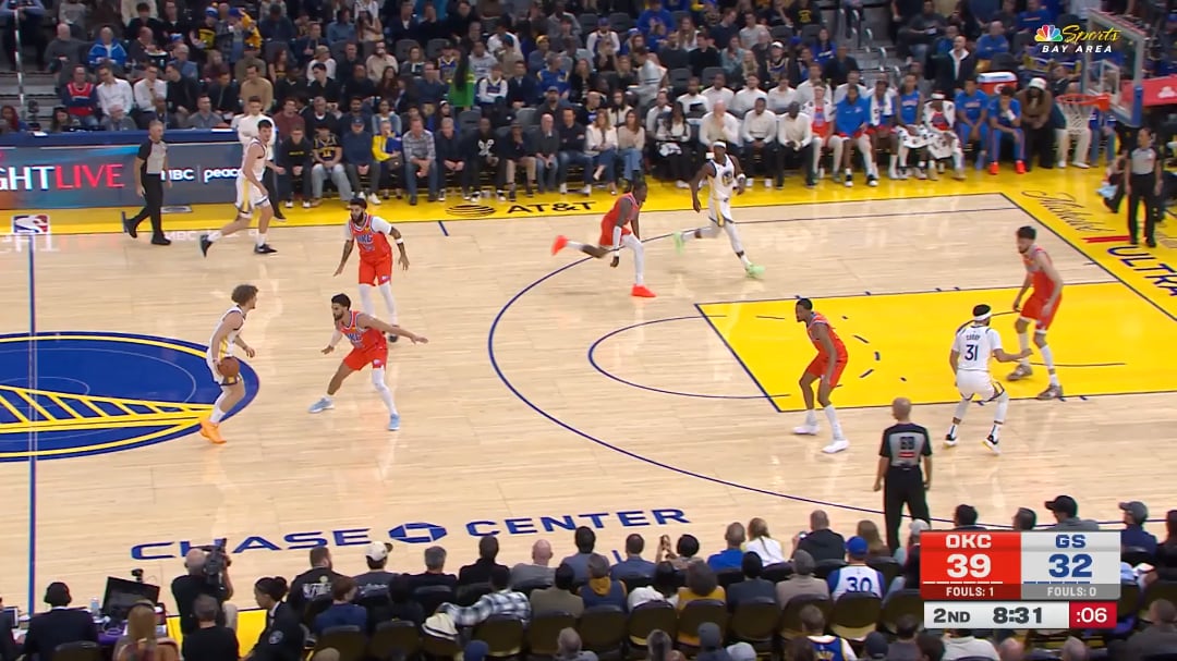 14 PTS | 6-7 FGM-A Seth Curry shined in his Dubs' debut