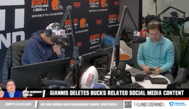 “He asked to be traded already.”  - @WindhorstESPN on Giannis