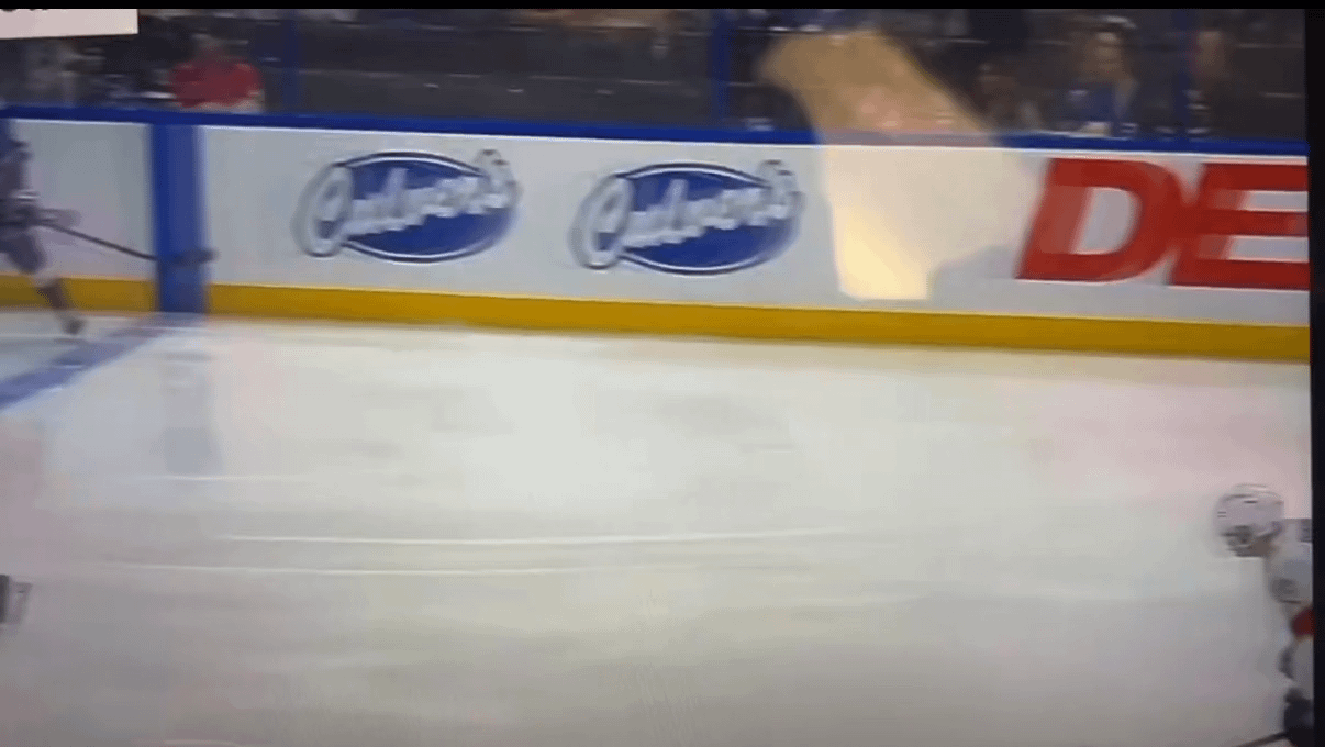 Brandon Hagel has left the 3rd and not returned since this elbow to the head from Florida’s Seth Jones
