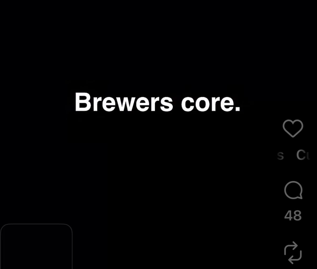 I love MKE. Greetings from Brazil 💙💛⚾️🍻