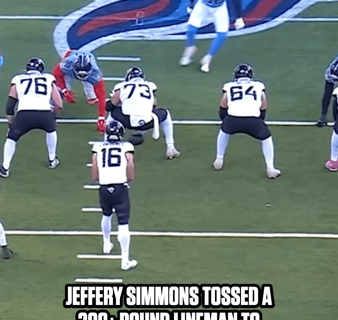 [Highlight] Jeffery Simmons tosses 300+ pound lineman with a one-arm swim move