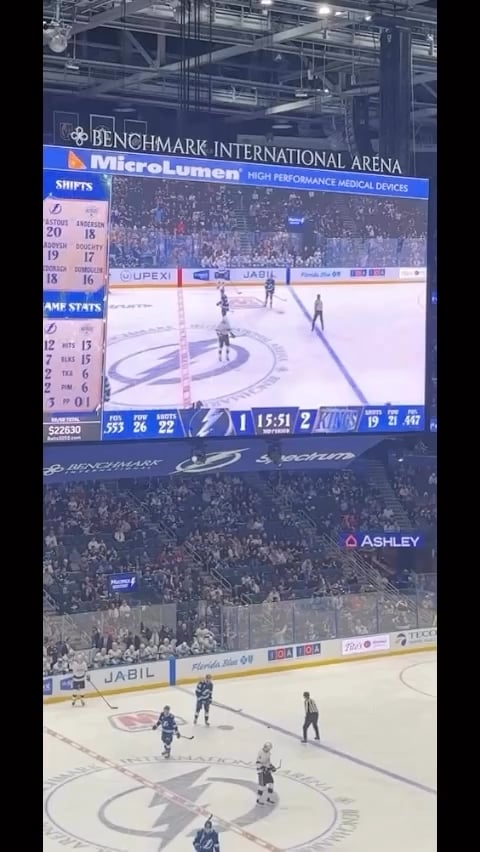 Can I just express how much I LOVE going to a Lightning game?! We truly have the best experience!