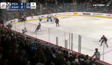 Jacob Kvasnicka with a nifty shorthanded goal