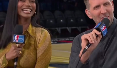 "When you left for New York I wasn't sure…I'm super proud of you. I saw how hard you work, how much it means to you, how much time you put in when nobody's watching…I'm so happy the way you're leading this franchise"

  ––  Dirk Nowitzki to former Mavs teammate Jalen Brunson