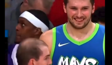 Throwback to when Rondo looked like he was about to risk it all for some Luka magic. 😂😂