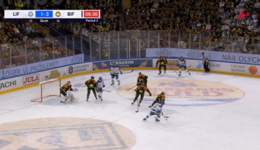 Prospect Damian Clara with a great game saving 25/26 in a 4-1 win for Brynäs