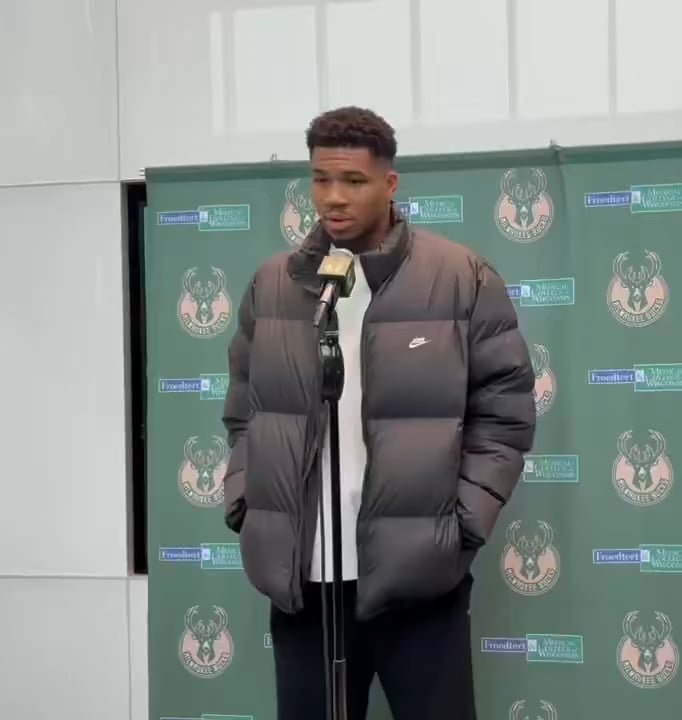 Giannis Antetokounmpo on his current situation:

“If my agent is talking to the Bucks about it… he can have any conversations he wants. I personally have not had the conversation with the Bucks.”