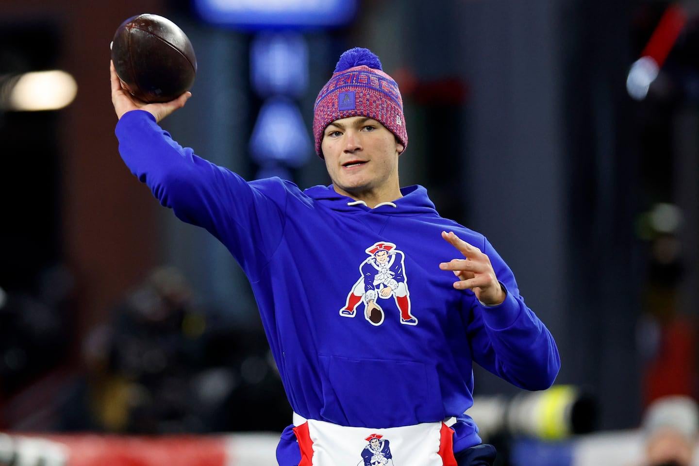 Drake Maye’s MVP season has put him in the spotlight, but it doesn’t faze him: ‘He doesn’t have an arrogant bone in his body’