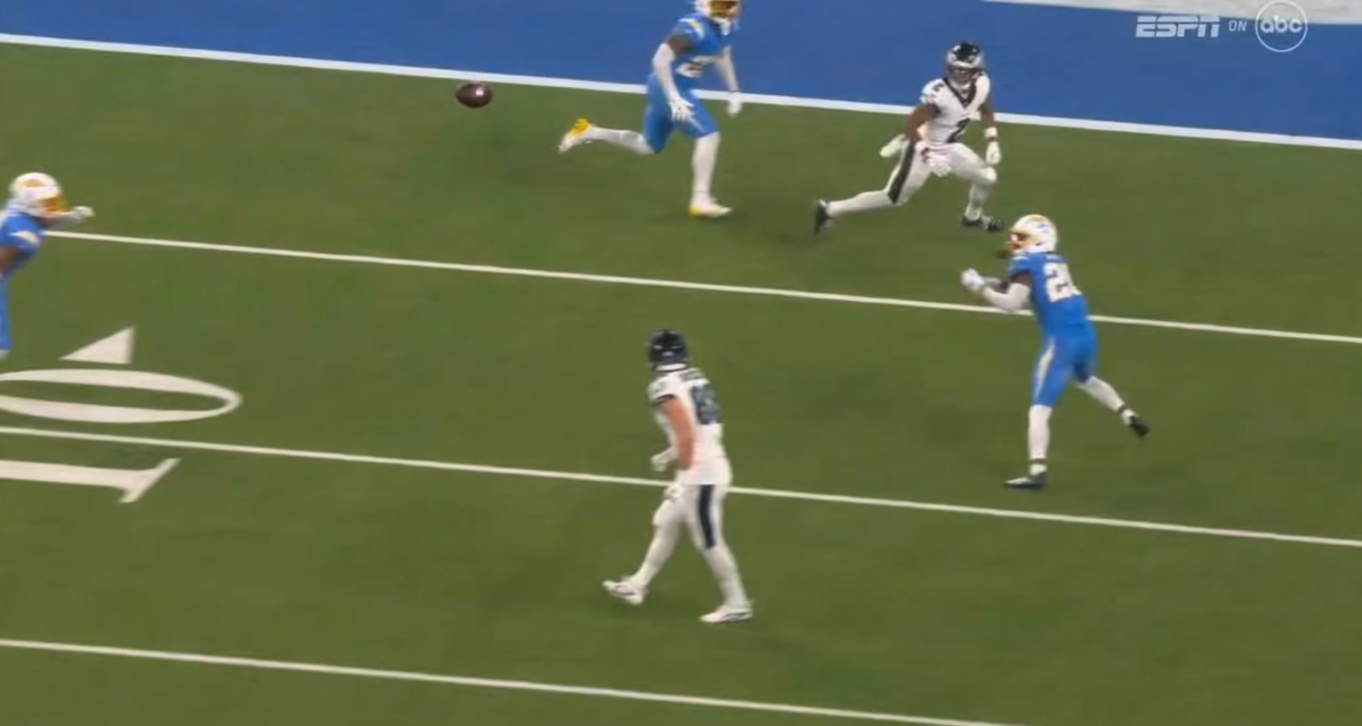 The game-winning pick is even more impressive in slo-mo