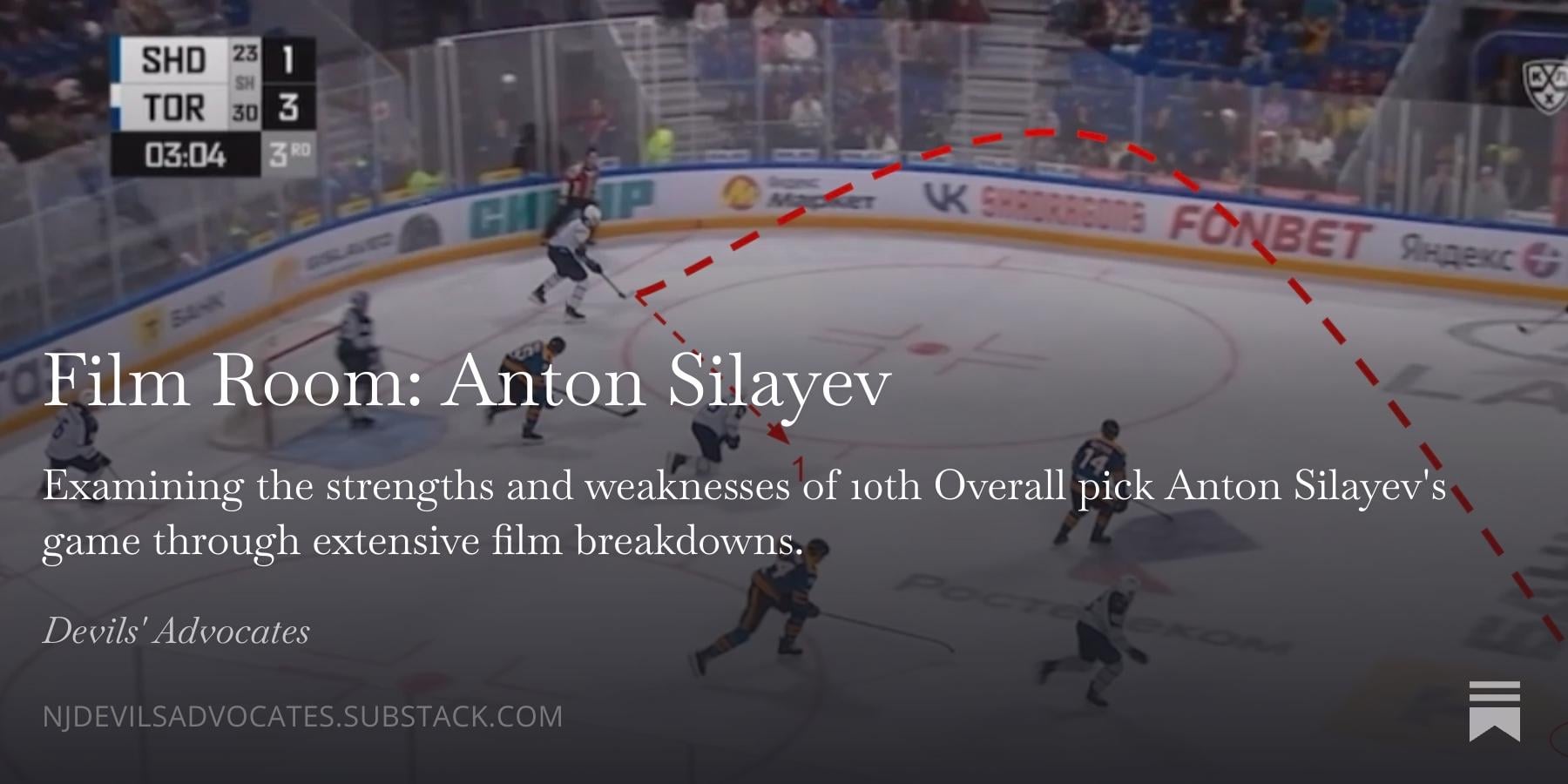 [Gambatese] Film Room: Anton Silayev