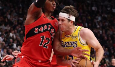 LeBron on Toronto fans: “They're amazing. I love it. I don’t know how many games I have left here in this building. These fans are unbelievable."