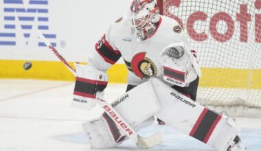 Senators' Linus Ullmark Taking Leave Of Absence, Out Indefinitely