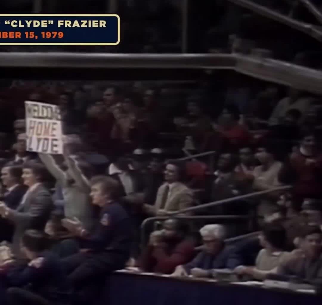 "Thanks New York. For everything." — On this day in 1979 the Knicks retired Clyde's #10