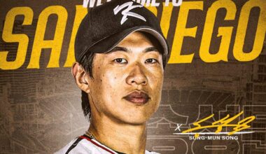 KBO star Sung-Mun Song signs 4-year deal with Padres