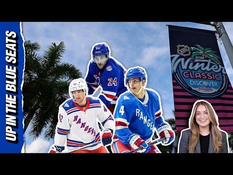 Rangers Stars Can't Wait for Miami Winter Classic! | Up in the Blue Seats