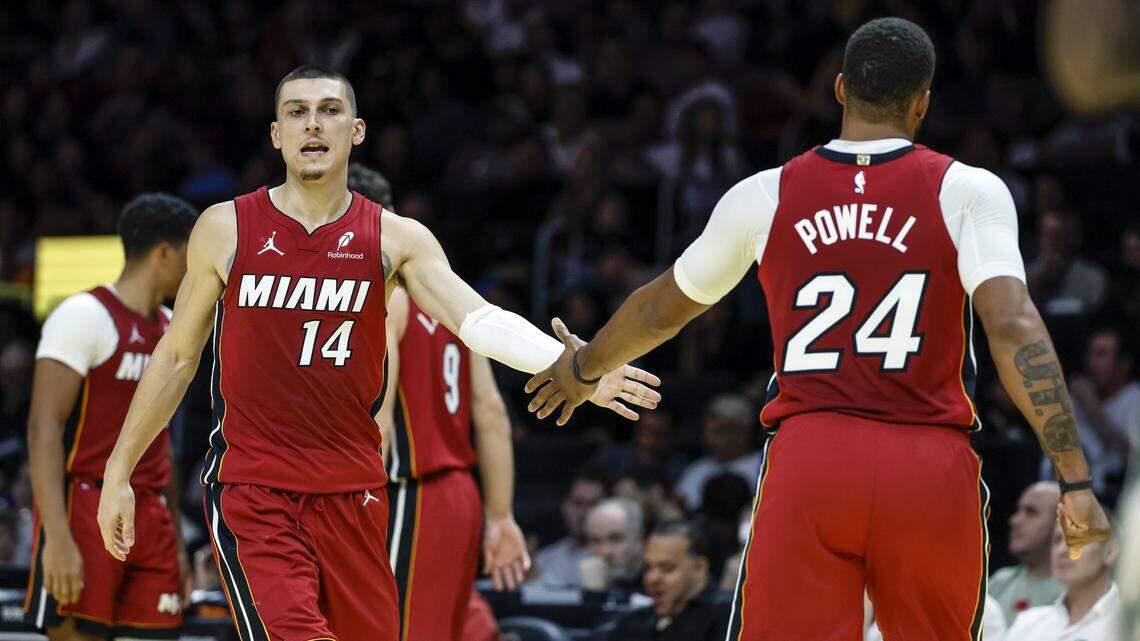 It's easy to blame the return of Tyler Herro for the Heat's recent struggles. But the numbers say the Heat is actually winning the minutes that Herro is on the court