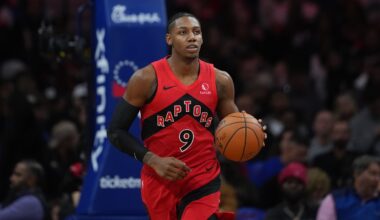 Raptors' RJ Barrett returns to lineup vs. Warriors, under minutes restriction