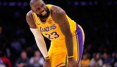 ‘LeBronto’ is ancient history for King James, but the Lakers will need him against the Raptors