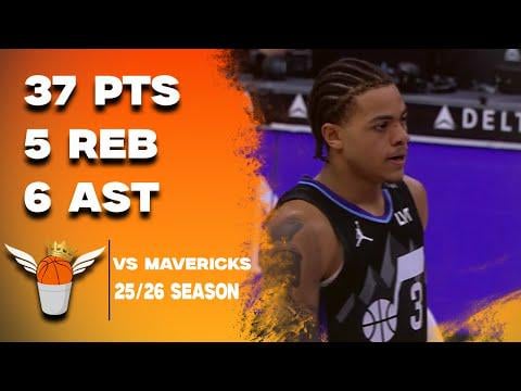 Keyonte George 37 Points/6 Assists vs Mavericks Full Highlights! (12/15/2025)