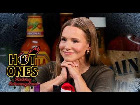 Hot Ones 14 min mark, Kristen Bell shares her fav moment of Red Wing games.