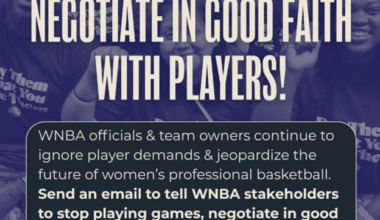 The WNBA Players Association ‘Votes Overwhelmingly To Authorize A Strike, If Necessary’ - Meanwhile, LIUNA ‘Joins In Solidarity With WNBA Players With Manhattan Billboard That Calls On The League To Reach A Fair’ Contract Deal