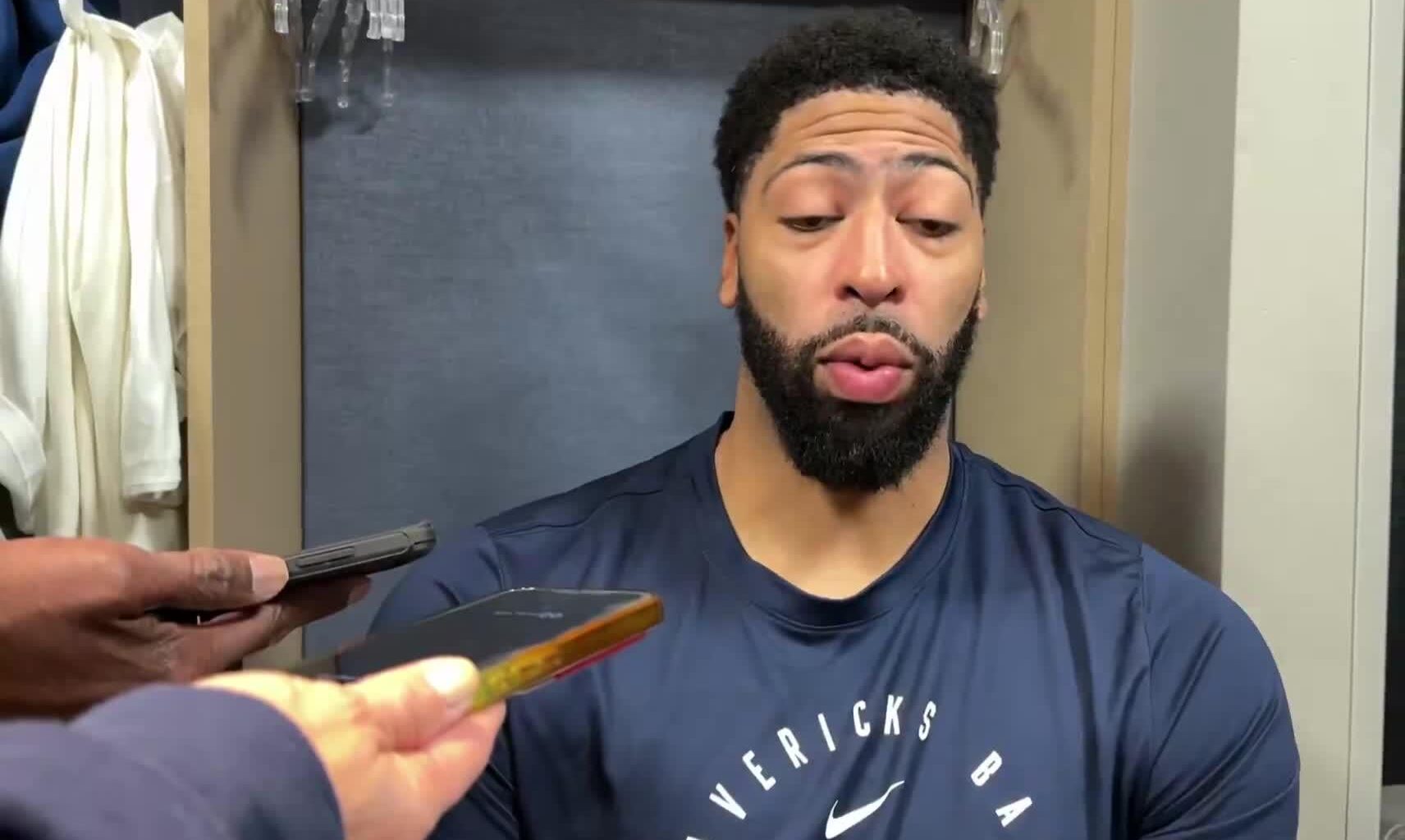[Mike Curtis] Anthony Davis on Ryan Nembhard's recent performances: "It’s not my decision. It’s above my pay grade, but I don’t know if he’s going to be a two-way too much longer. I don’t even know how that works, but all of the guys on the team love playing with him.”