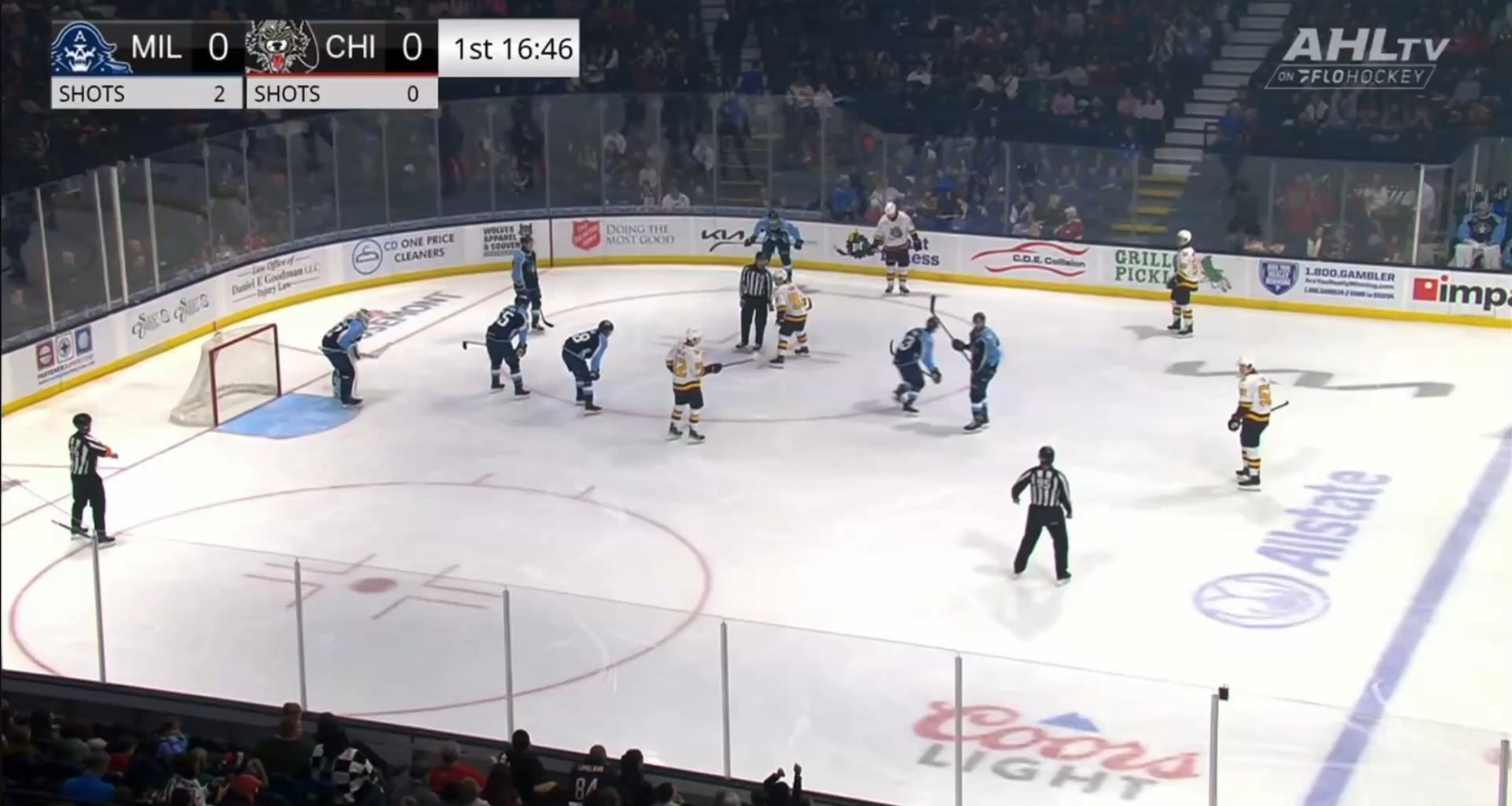 Wolves WIN 3-2 in the School Day Game!