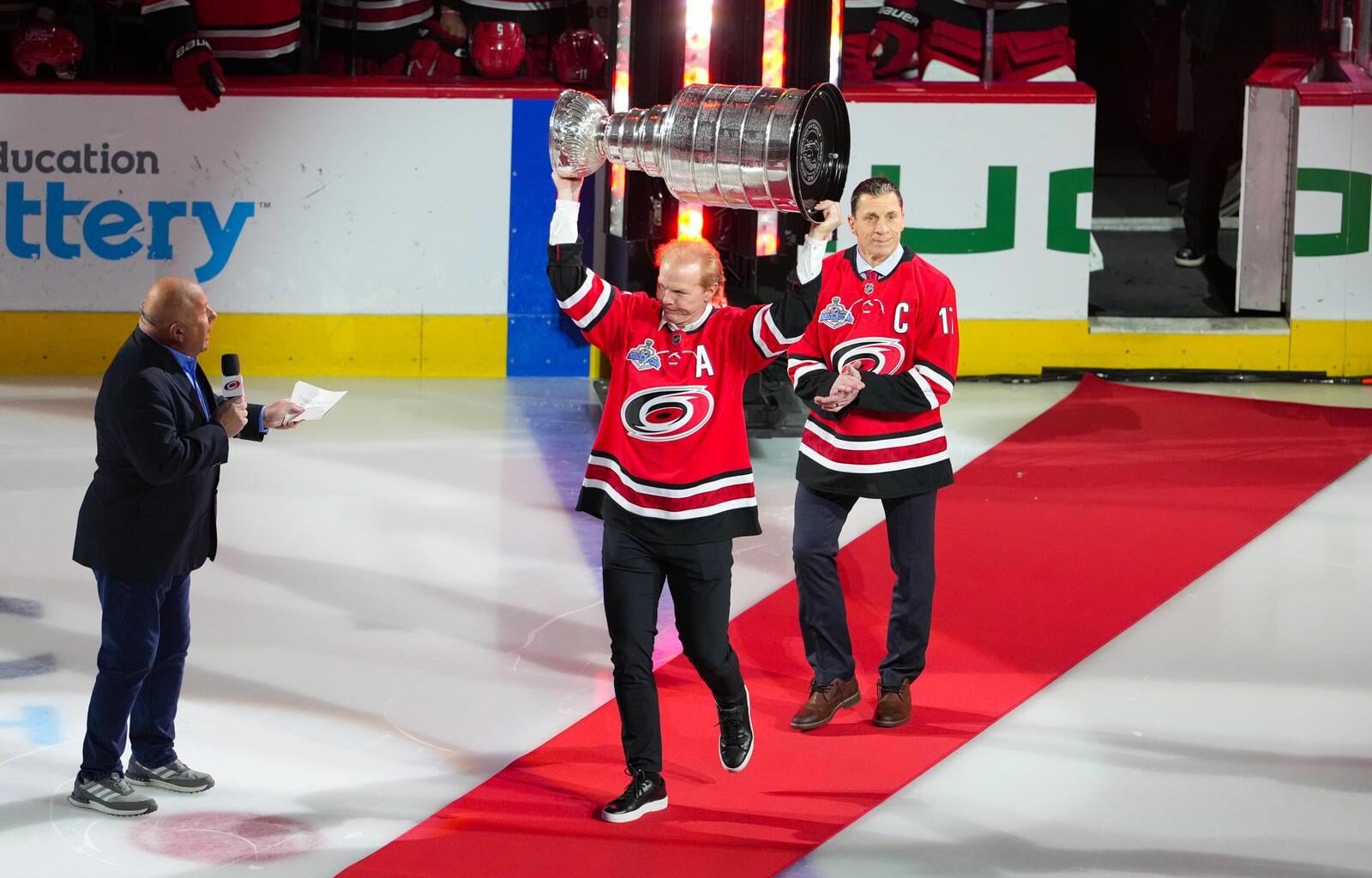 'I'll Always Have Those Memories': Rod Brind'Amour, Brandon Bussi, Eric Robinson, Seth Jarvis On Honoring 2006 Team, Win Over Columbus