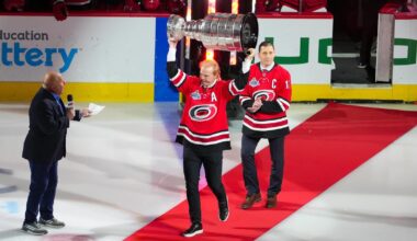 'I'll Always Have Those Memories': Rod Brind'Amour, Brandon Bussi, Eric Robinson, Seth Jarvis On Honoring 2006 Team, Win Over Columbus