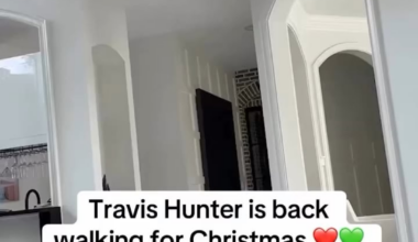 Travis Hunter back moving & grooving 🙏