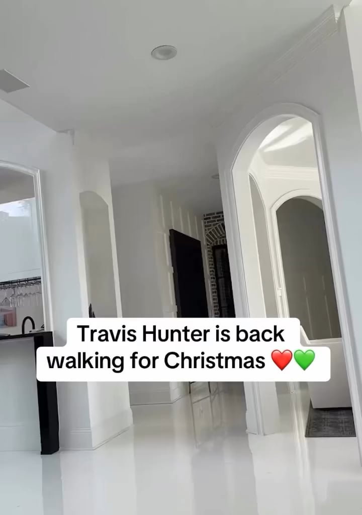 Travis Hunter back moving & grooving 🙏