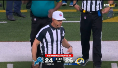 The call was so dogshit that even the Ram's coach was confused