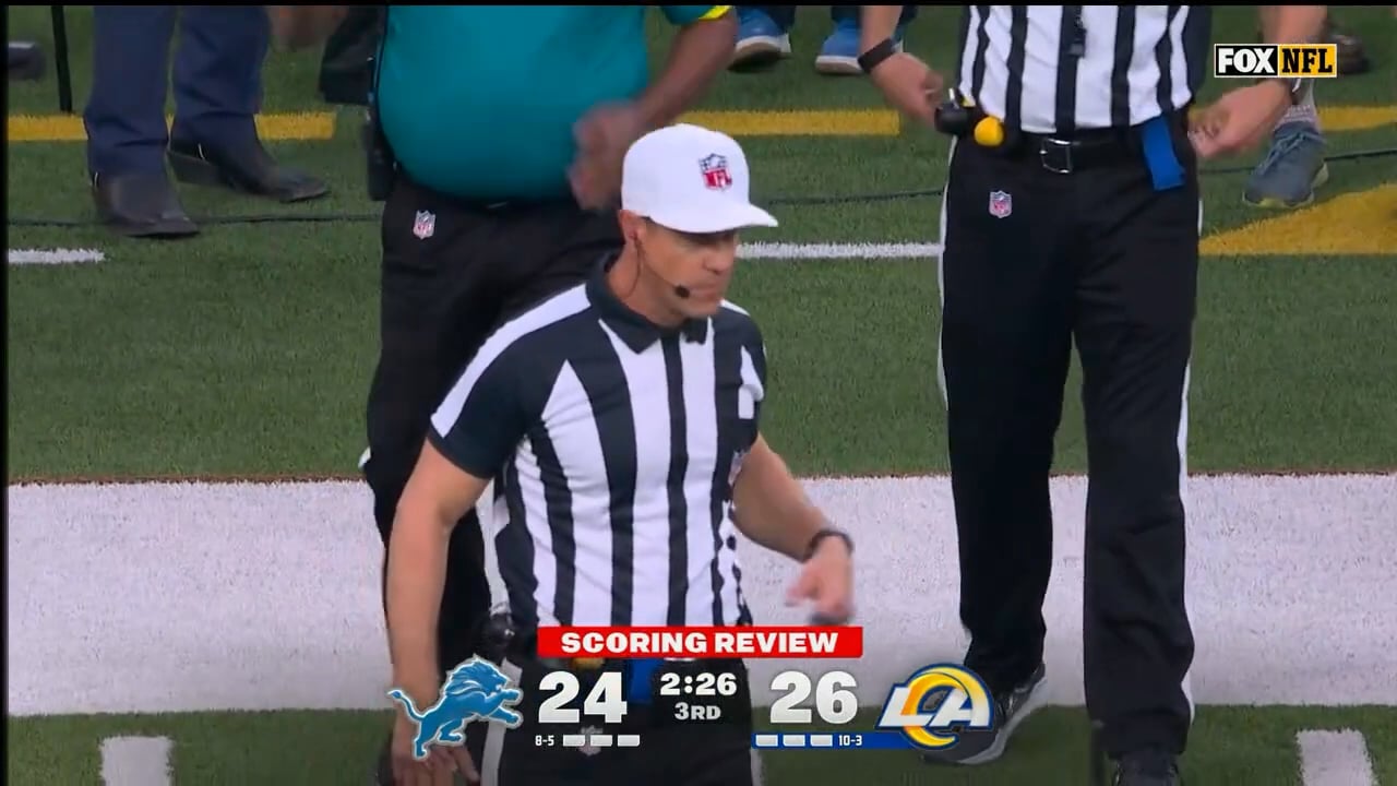 The call was so dogshit that even the Ram's coach was confused