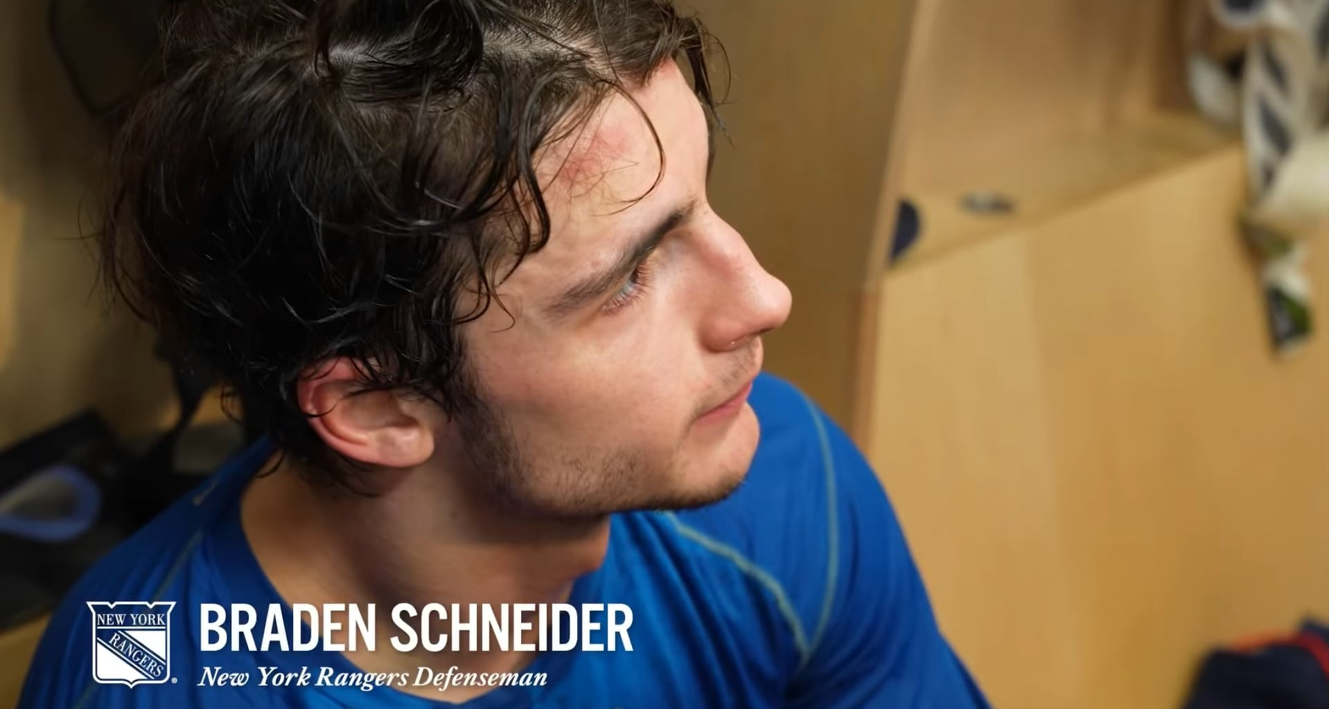 Schneider on playing with Gavrikov in Fox’s absence: “It’s an opportunity to step up and see if I can put the big boy pants on.”